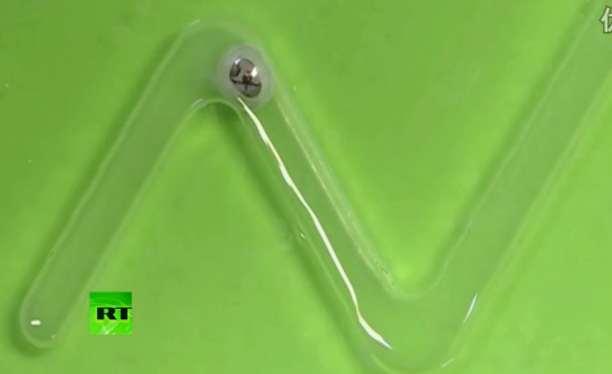 液體金屬機器-離子液體是否可以運用其中？